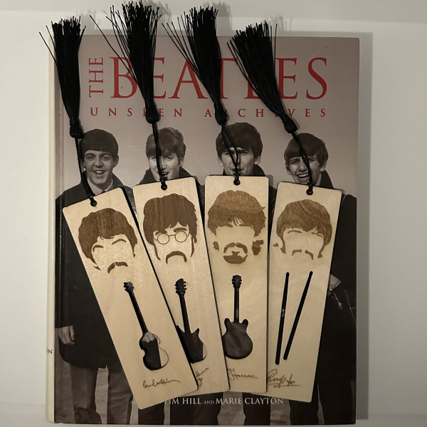 Beatles Bookmarks - Set of 4