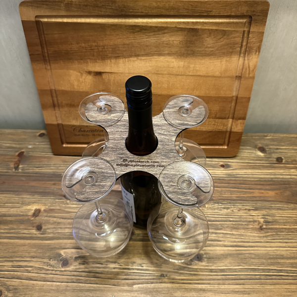 Wine Glass Holder - 4 Glasses