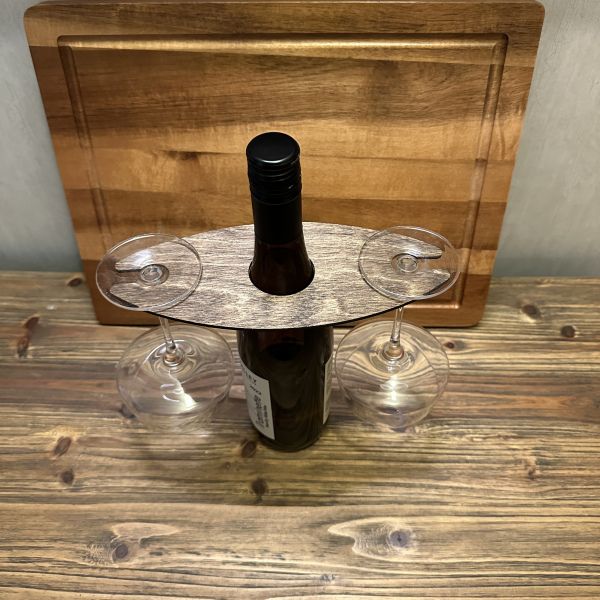 Wine Glass Holder - 2 Glasses